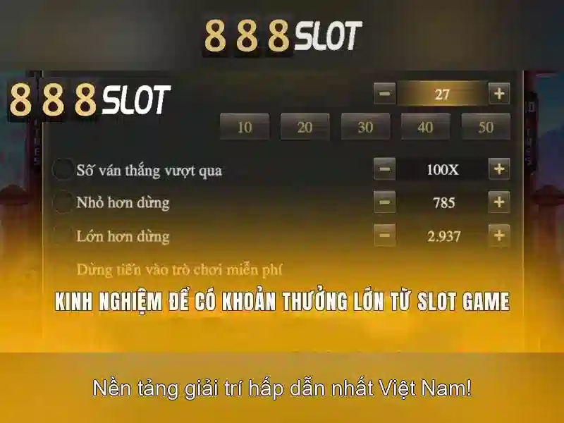 Tại sao chọn 888slot cho trải nghiệm casino trực tuyến